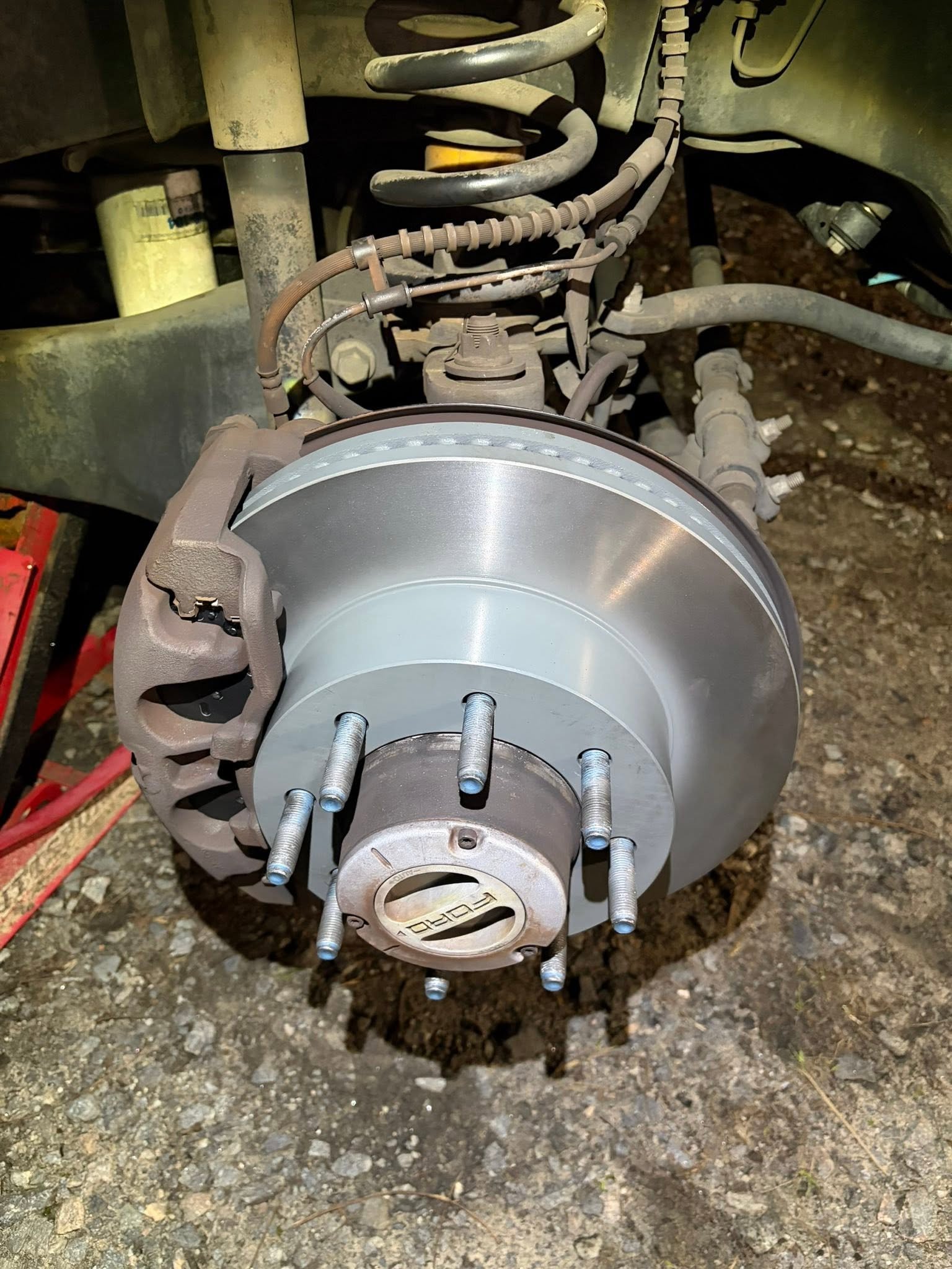 Professional brake repair